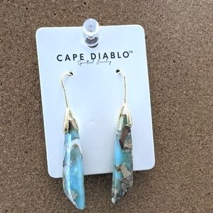 Heavenly Jasper Hook Earrings